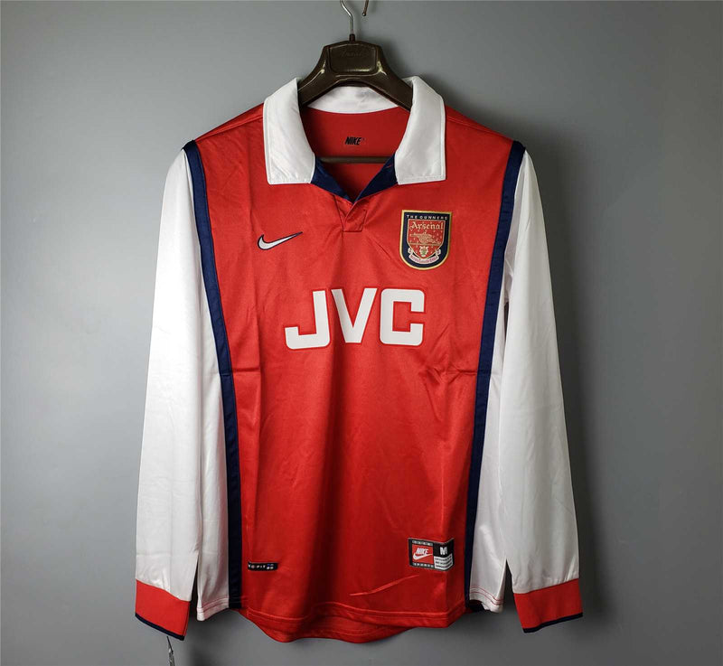 CAMISETA ARSENAL l 98/99 HOMBRE (RETRO) MANGA LARGA