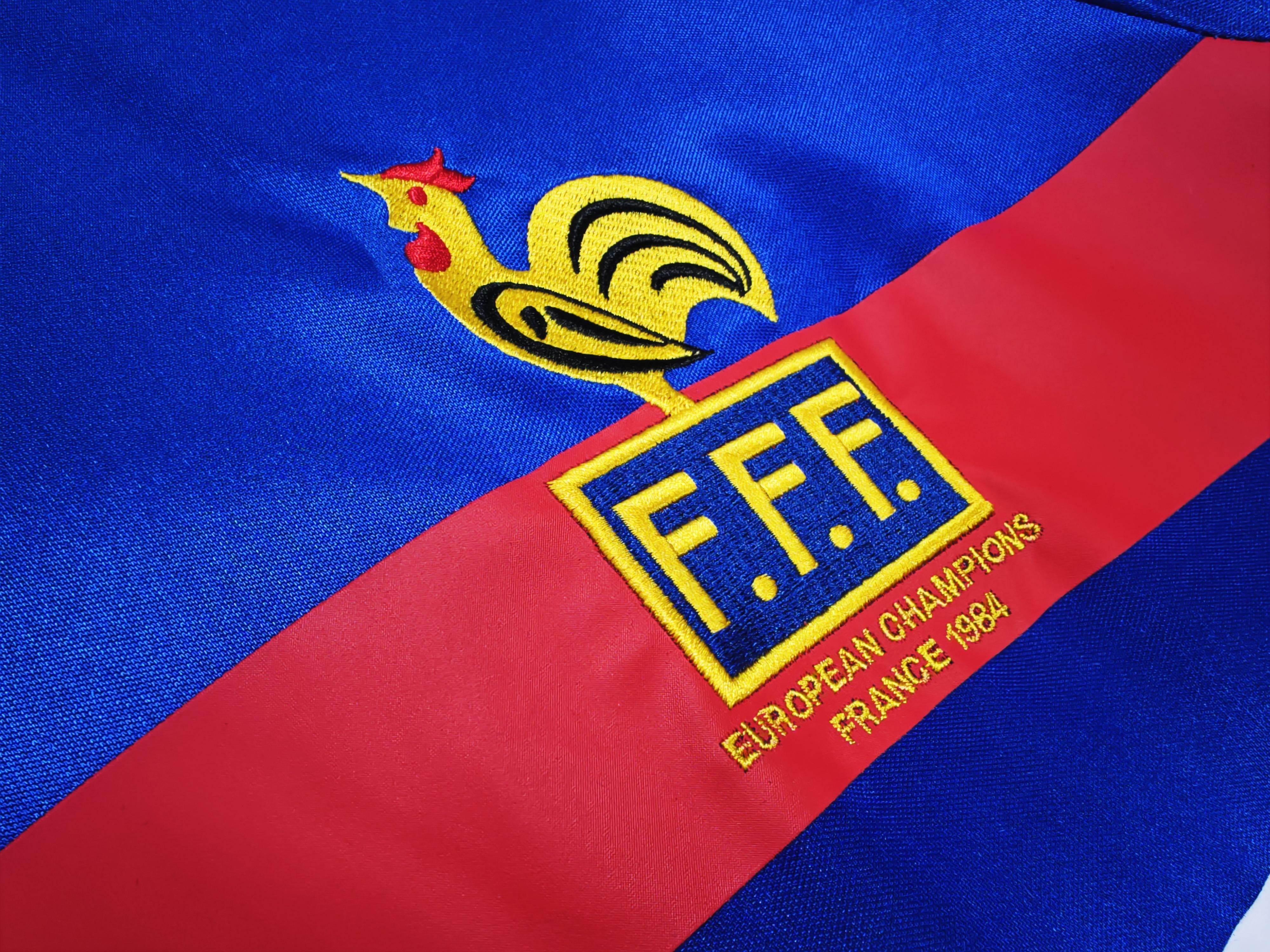 CAMISETA FRANCIA I 84 HOMBRE (RETRO) - ZonaCamisetas