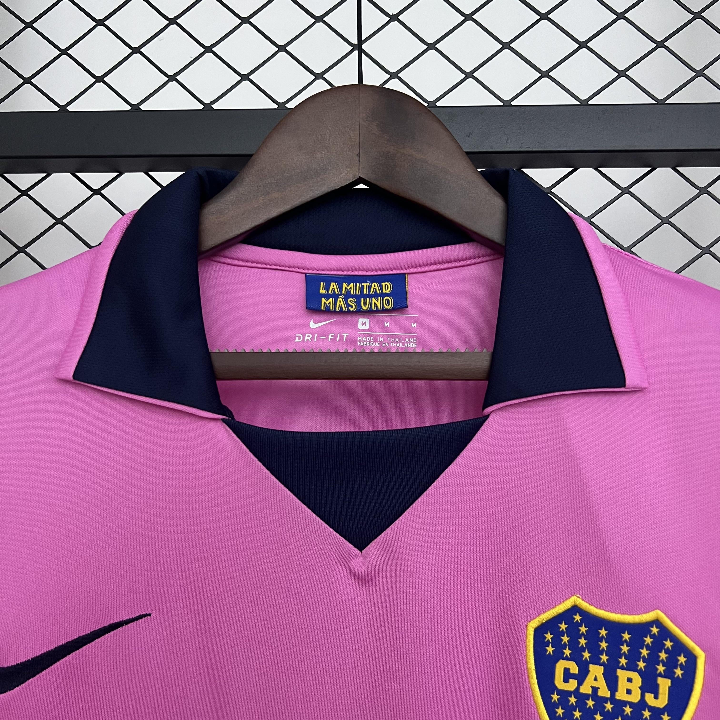 CAMISETA BOCA JUNIORS II 13/14 HOMBRE MANGA LARGA (RETRO)