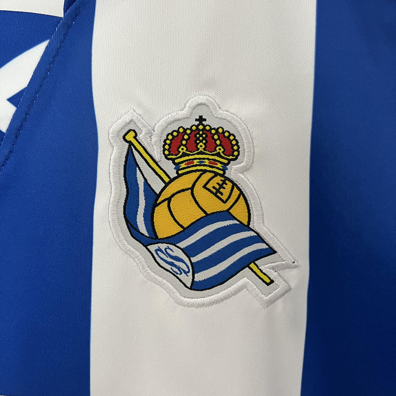 CAMISETA REAL SOCIEDAD I 24/25 CONJUNTO INFANTIL