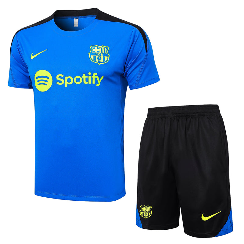 CONJUNTO CORTO BARCELONA ENTRENAMIENTO I 24/25 HOMBRE