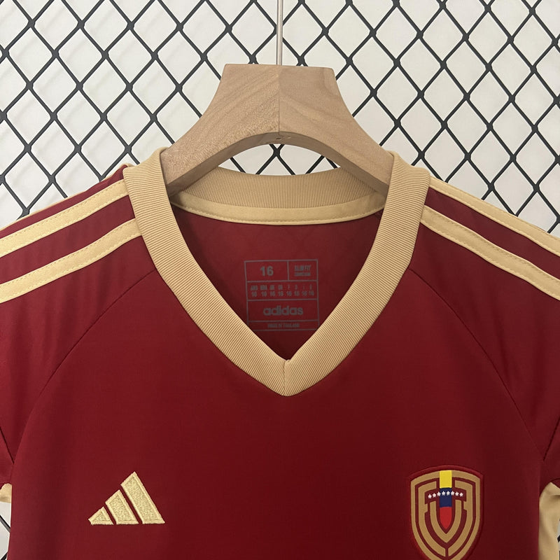 CAMISETA VENEZUELA I COPA AMÉRICA 2024 CONJUNTO INFANTIL - Zona Camisetas