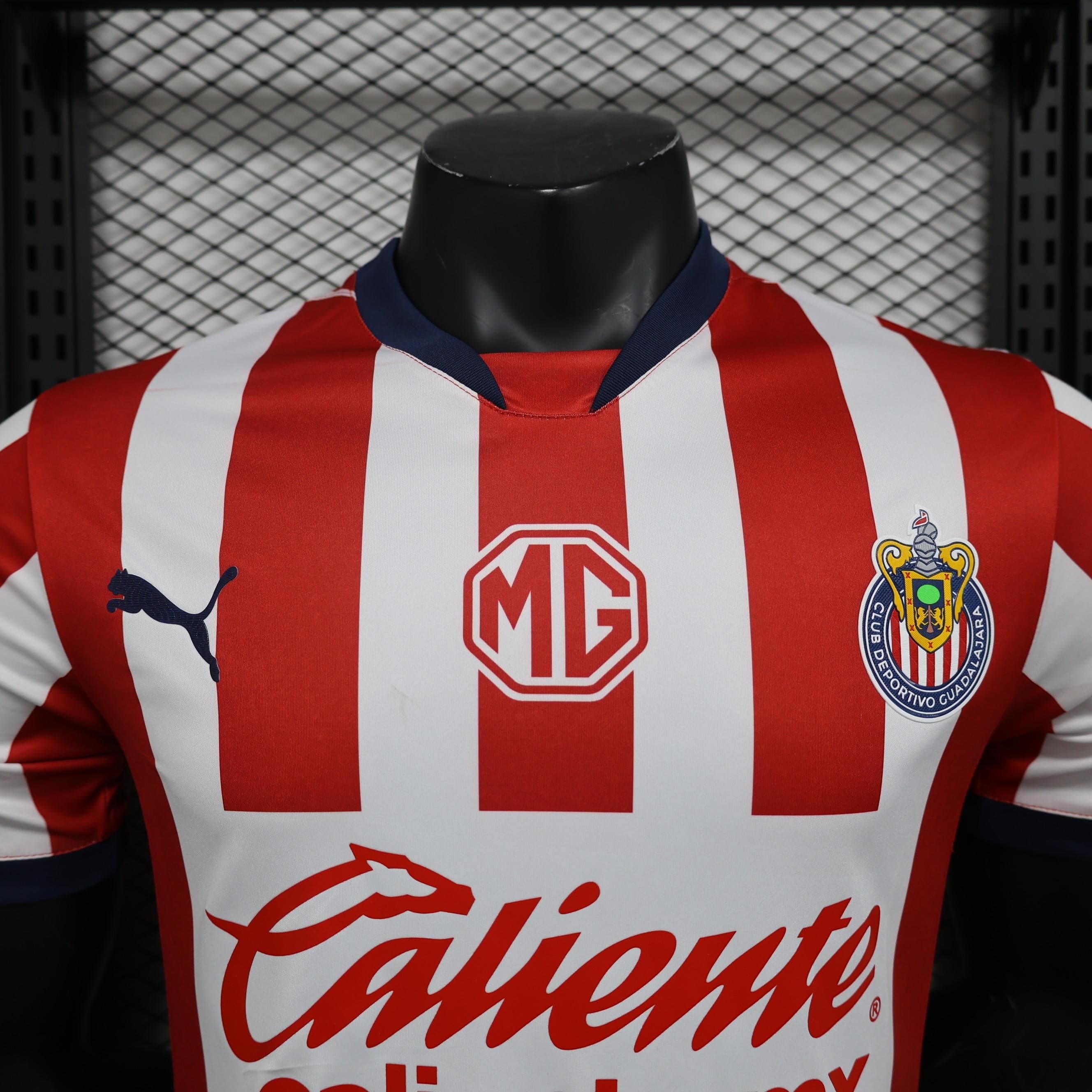 ZonaCamisetas CHIVAS DE GUADALAJARA 24/25 HOMBRE (VERSIÓN JUGADOR) La Pelota Mundo CHIVAS GUADALAJARA