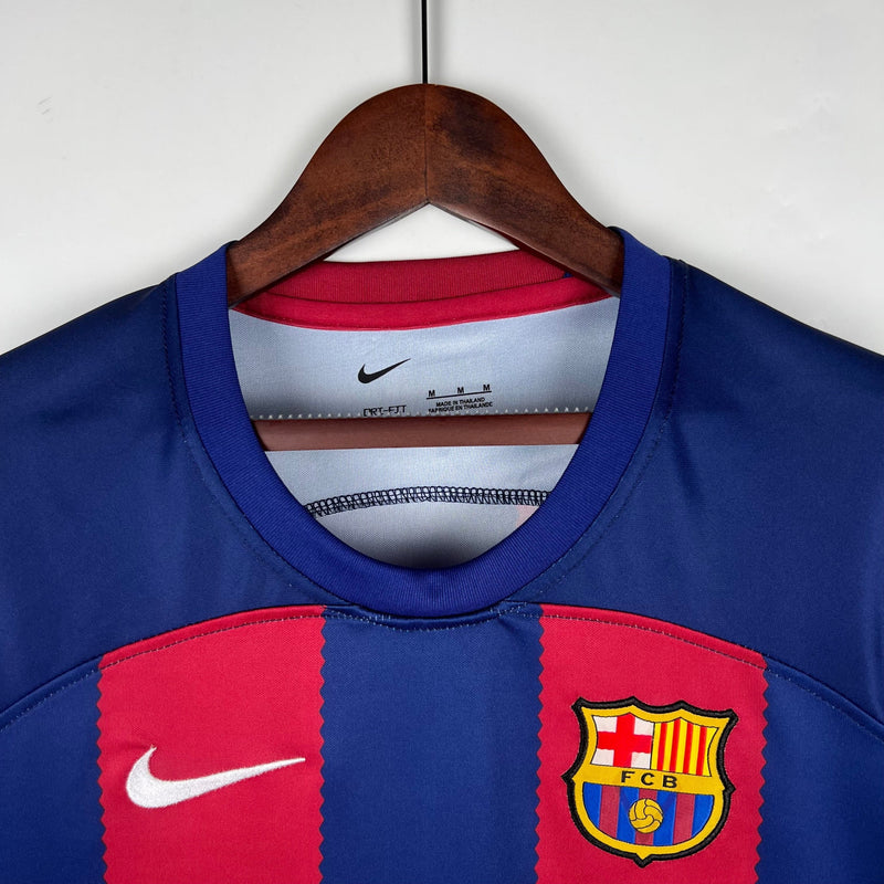 CAMISETA BARCELONA I 23/24 MUJER (VERSIÓN FAN)