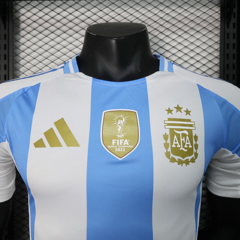 CAMISETA ARGENTINA I COPA AMÉRICA 2024 HOMBRE (VERSIÓN JUGADOR) - Zona Camisetas