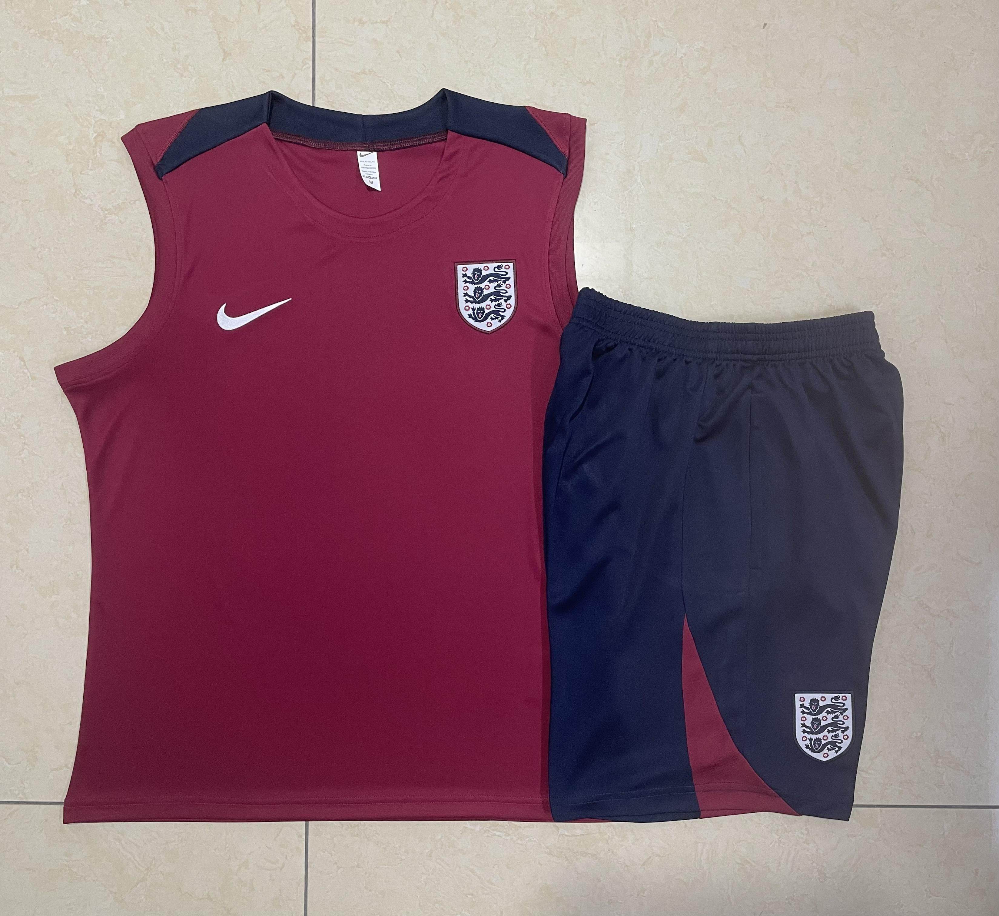 CONJUNTO SIN MANGAS INGLATERRA ENTRENAMIENTO l 24/25 HOMBRE - ZonaCamisetas