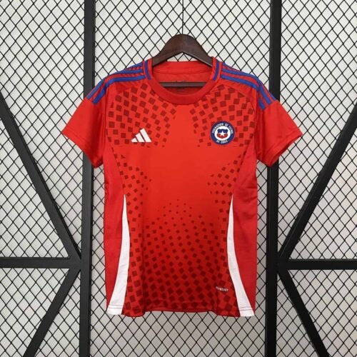 CAMISETA CHILE I 2024 MUJER (VERSIÓN FAN) - Zona Camisetas