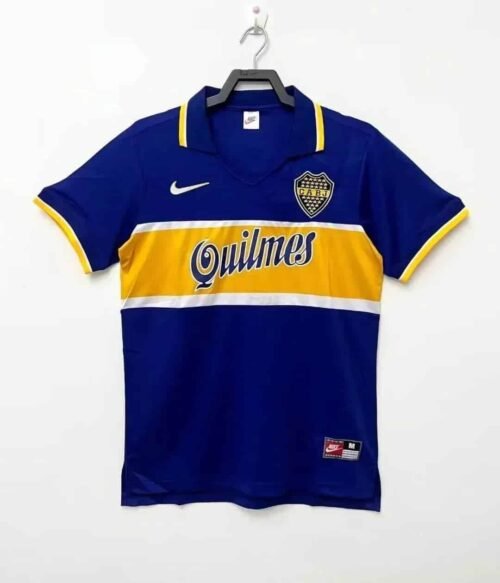 CAMISETA BOCA JUNIORS 96/97 HOMBRE (RETRO) - Zona Camisetas