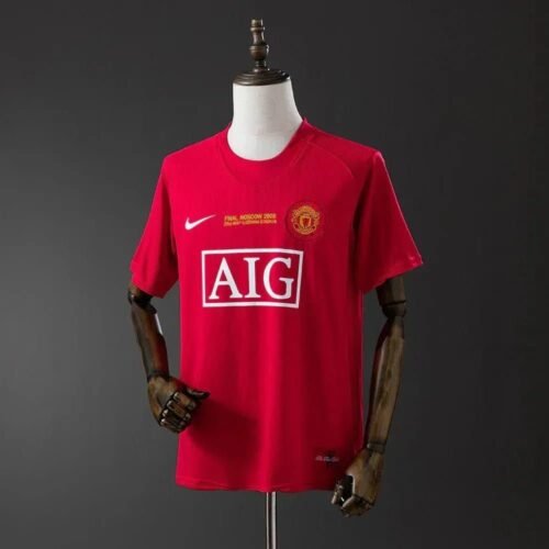 CAMISETA MANCHESTER UNITED I 07/08 HOMBRE (RETRO) - Zona Camisetas