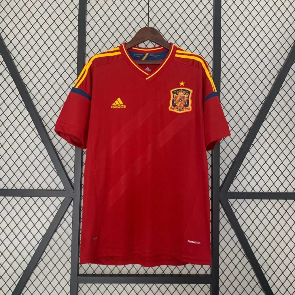 CAMISETA ESPAÑA I 2012 HOMBRE (RETRO) - Zona Camisetas