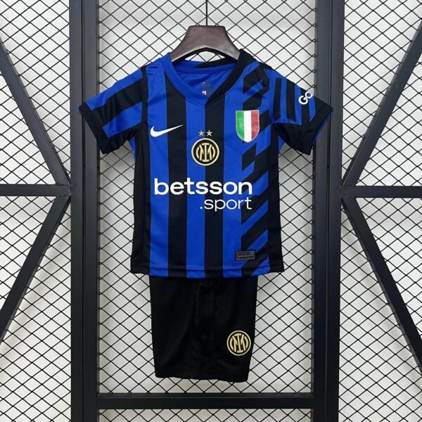 CAMISETA INTER DE MILAN I 24/25 CONJUNTO INFANTIL - Zona Camisetas