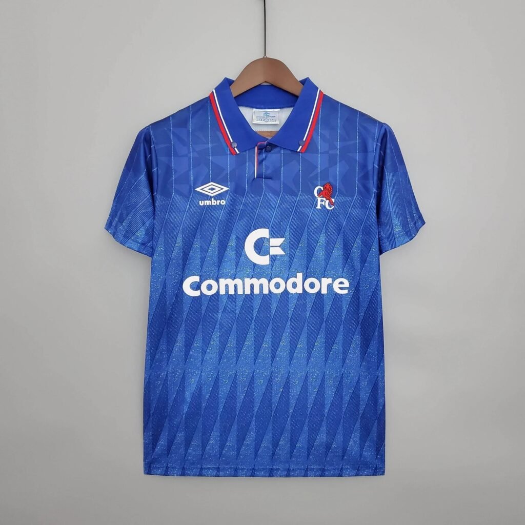 CAMISETA CHELSEA I 89/91 HOMBRE (RETRO) - Zona Camisetas
