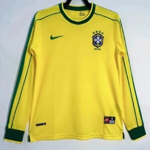 091e3e88_33b46815-cf5c-47c4-8408-42058ca43a13 CAMISETA BRASIL I 98 HOMBRE MANGA LARGA (RETRO) - Zona Camisetas