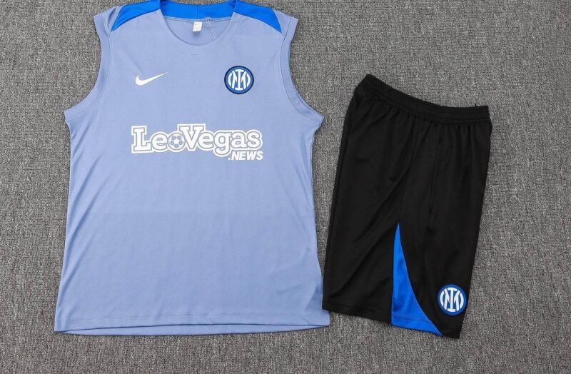 CONJUNTO SIN MANGAS INTER DE MILAN ENTRENAMIENTO lI 24/25 HOMBRE - Zona Camisetas