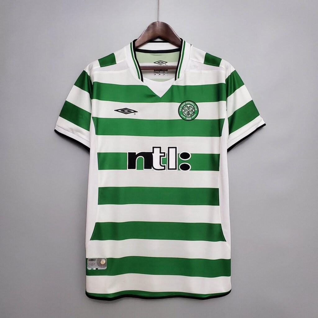 CAMISETA CELTIC I 01/03 HOMBRE (RETRO) - Zona Camisetas