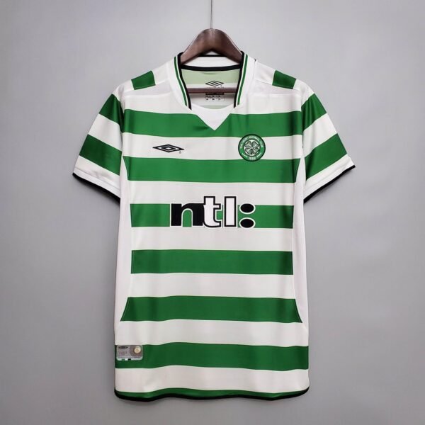 CAMISETA CELTIC I 01/03 HOMBRE (RETRO) - Zona Camisetas