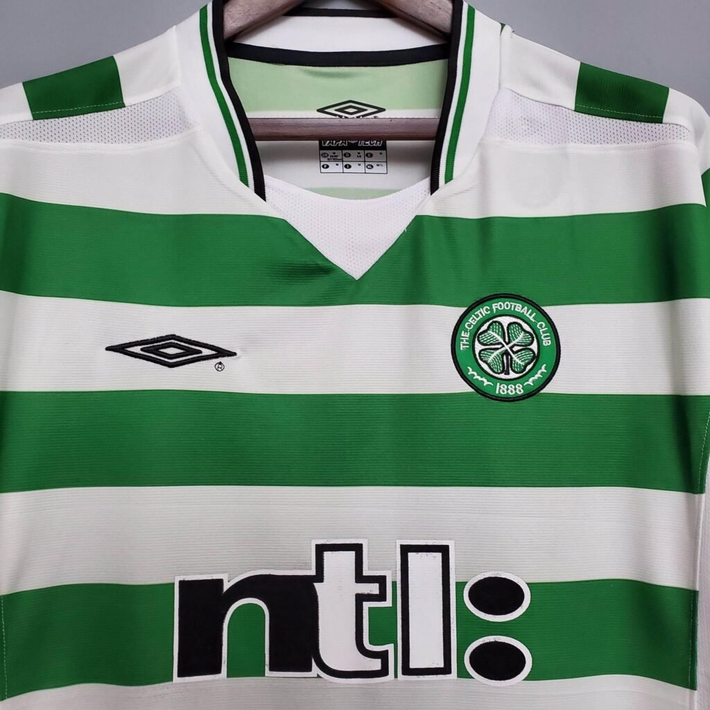 CAMISETA CELTIC I 01/03 HOMBRE (RETRO) - Zona Camisetas