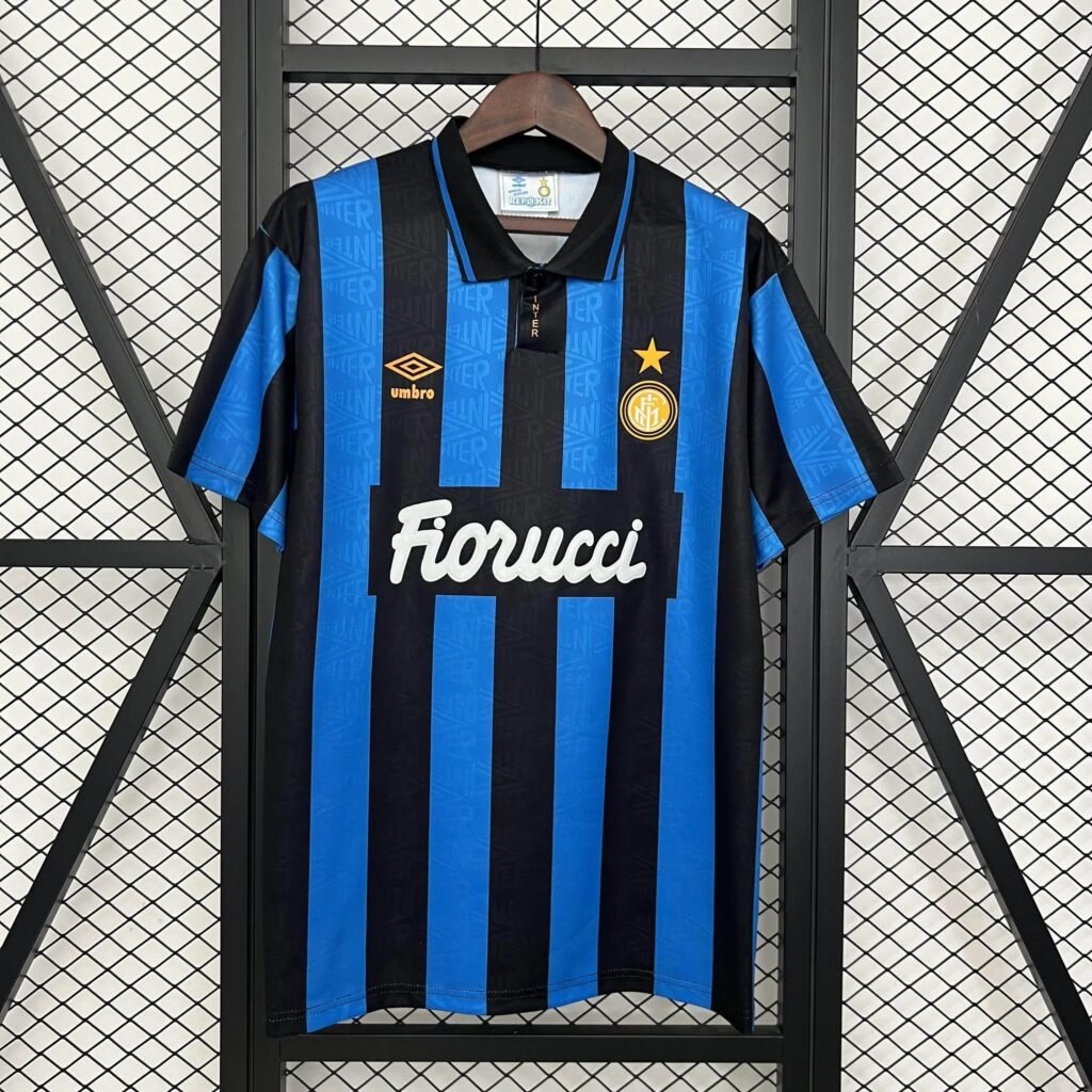 CAMISETA INTER DE MILAN I 92/94 HOMBRE (RETRO) - Zona Camisetas