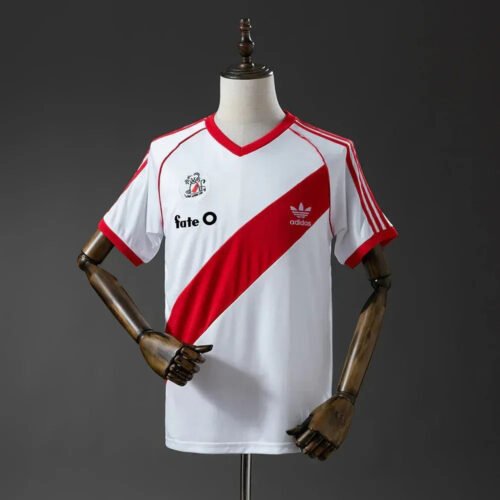 CAMISETA RIVER PLATE I 1986 HOMBRE (RETRO) - Zona Camisetas