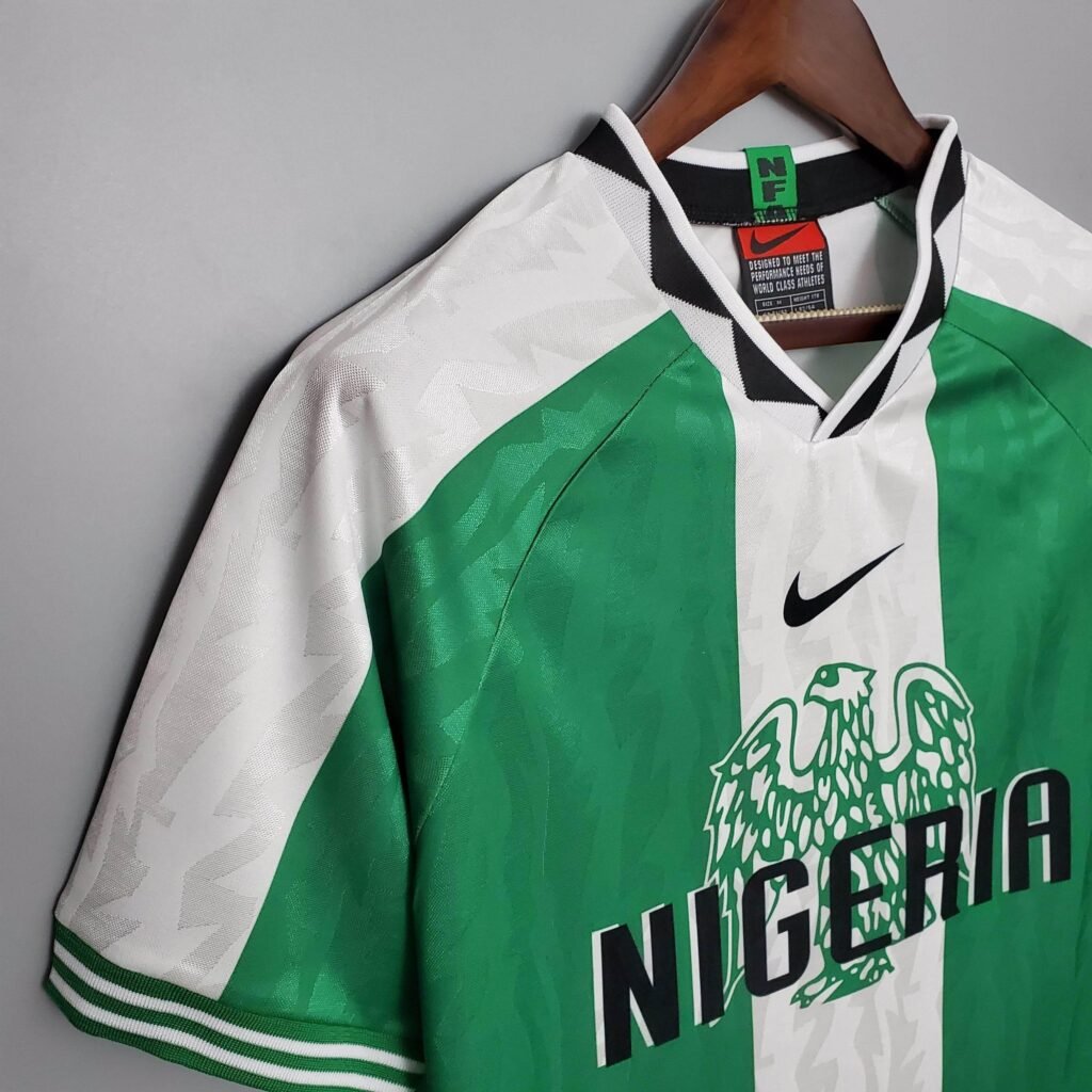 CAMISETA NIGERIA I 96/98 HOMBRE (RETRO) - Zona Camisetas