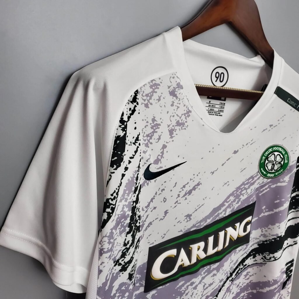 141 CAMISETA CELTIC I 07/08 HOMBRE (RETRO) - Zona Camisetas