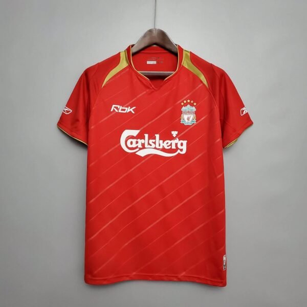 CAMISETA LIVERPOOL I 2005 HOMBRE (RETRO) - Zona Camisetas