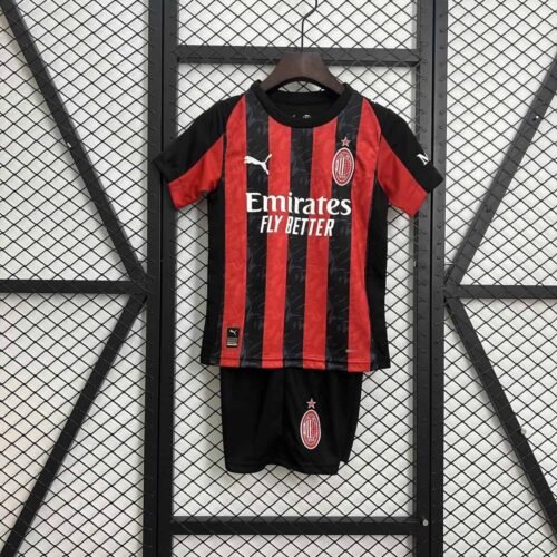 CAMISETA AC MILAN I 25/26 CONJUNTO INFANTIL - Zona Camisetas