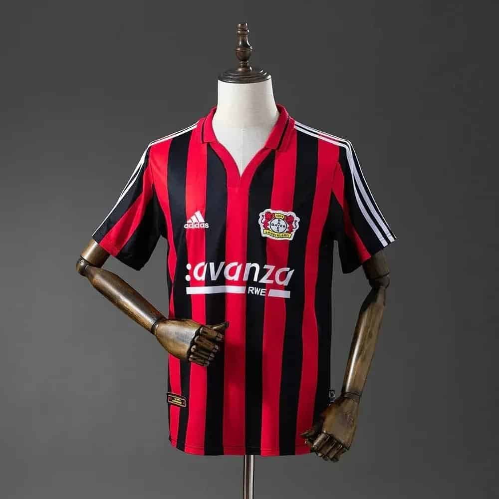 CAMISETA BAYERN LEVERKUSEN I 00/0 HOMBRE (RETRO) - Zona Camisetas