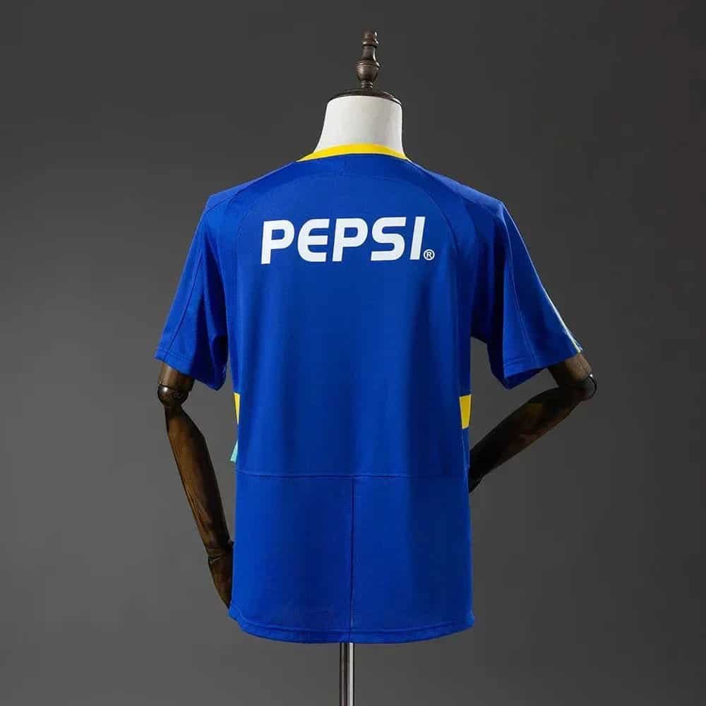 1ca2ad98 CAMISETA BOCA JUNIORS I 03/04 HOMBRE (RETRO) - Zona Camisetas