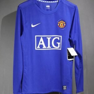 CAMISETA MANCHESTER UNITED II 06/07 HOMBRE (RETRO) MANGA LARGA - Zona Camisetas