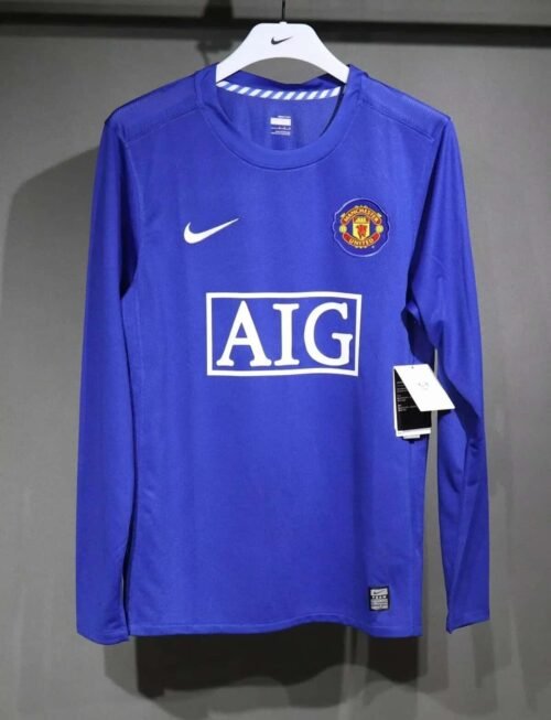 CAMISETA MANCHESTER UNITED II 06/07 HOMBRE (RETRO) MANGA LARGA - Zona Camisetas
