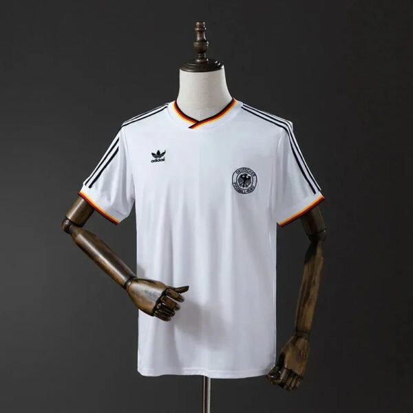 CAMISETA ALEMANIA I 1986 HOMBRE (RETRO) - Zona Camisetas