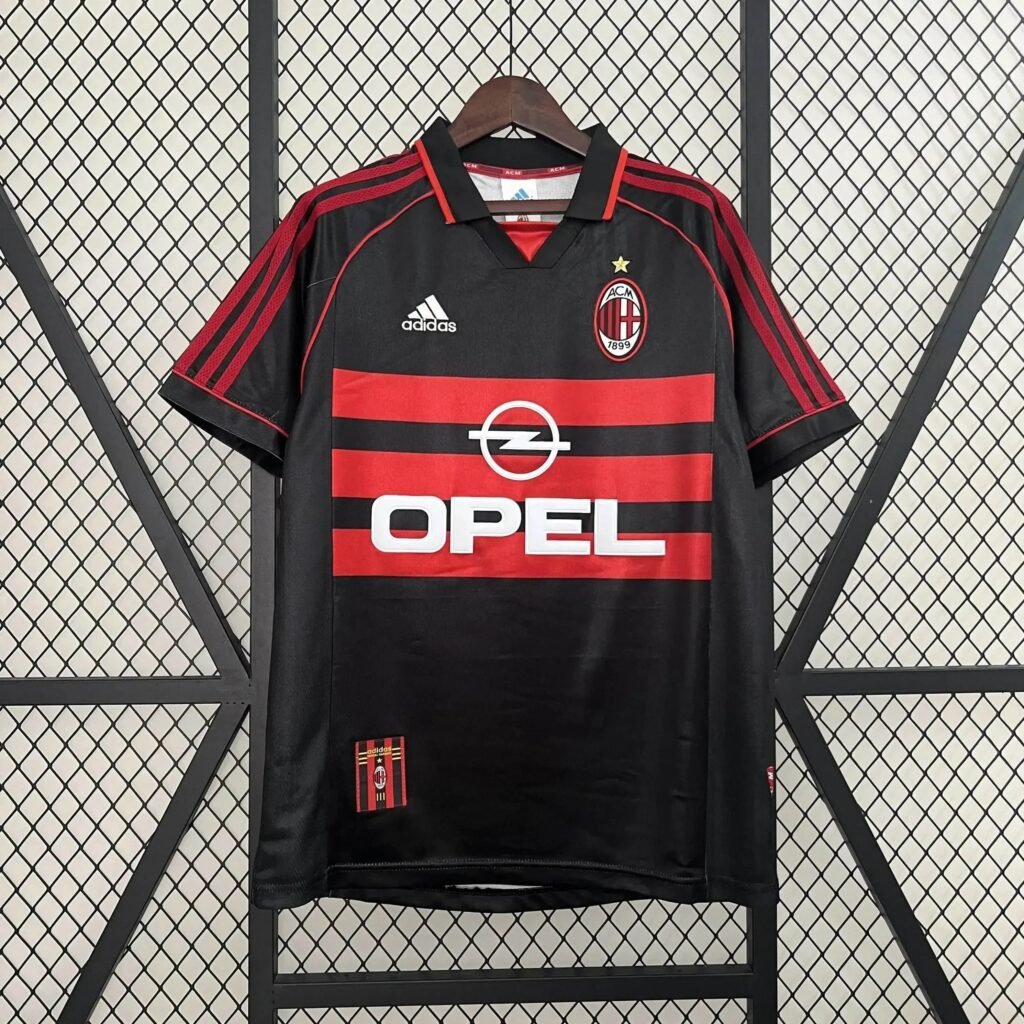 CAMISETA AC MILAN I 98/99 HOMBRE (RETRO) - Zona Camisetas