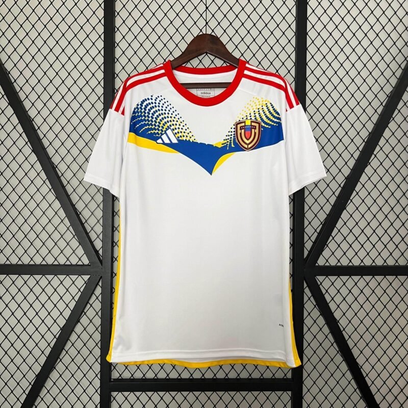 CAMISETA VENEZUELA II COPA AMÉRICA 2024 HOMBRE (VERSIÓN FAN) - Zona Camisetas