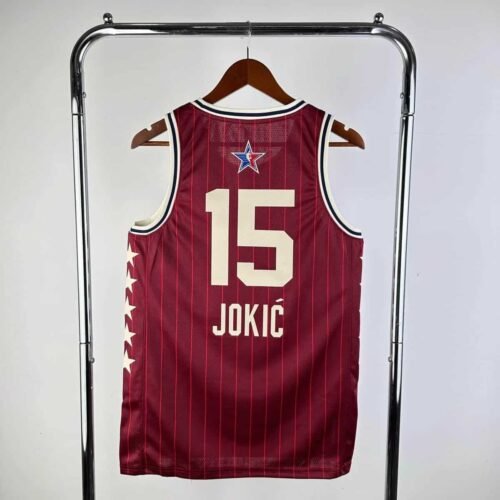 307732a8 CAMISETA ALL STAR RED SEASON 24 HOMBRE EDICION JOKIC (NBA) - Zona Camisetas
