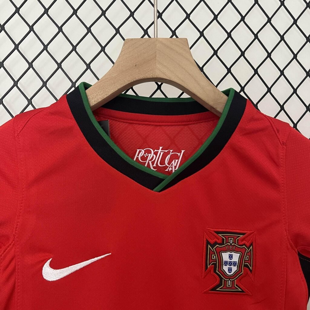 CAMISETA PORTUGAL EURO 2024 CONJUNTO INFANTIL - Zona Camisetas