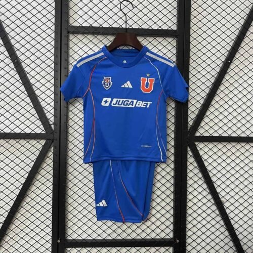 CAMISETA UNIVERSIDAD DE CHILE I 25/26 CONJUNTO INFANTIL - Zona Camisetas