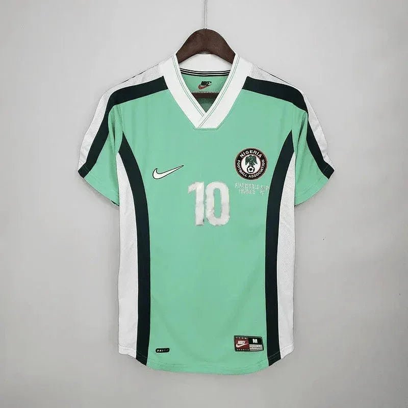 34 CAMISETA NIGERIA I 1998 HOMBRE (RETRO) - Zona Camisetas