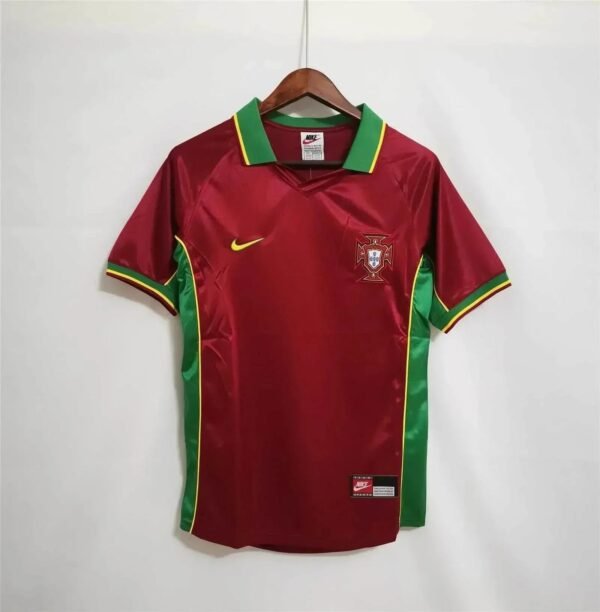 CAMISETA PORTUGAL l 1998 HOMBRE (RETRO) - Zona Camisetas