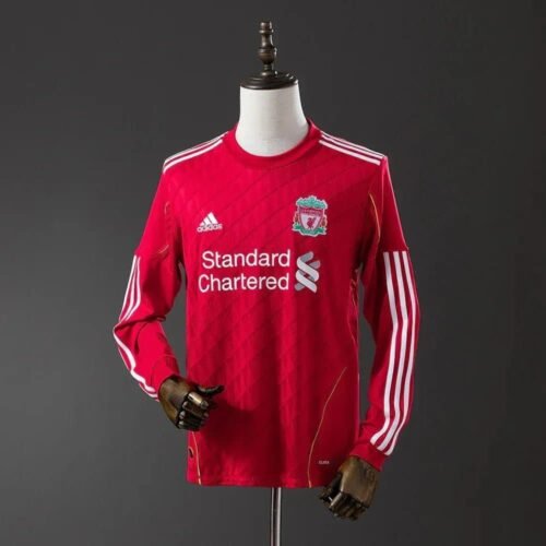 CAMISETA LIVERPOOL I 2010 MANGA LARGA HOMBRE (RETRO) - Zona Camisetas