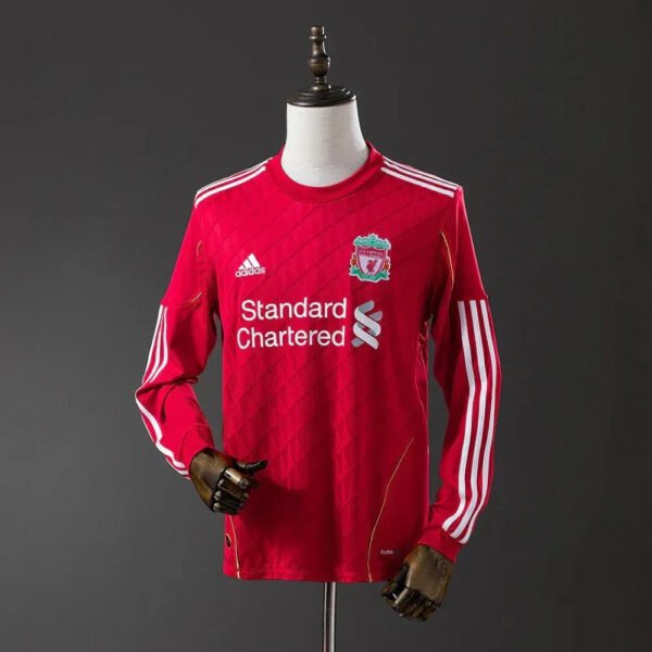 CAMISETA LIVERPOOL I 2010 MANGA LARGA HOMBRE (RETRO) - Zona Camisetas