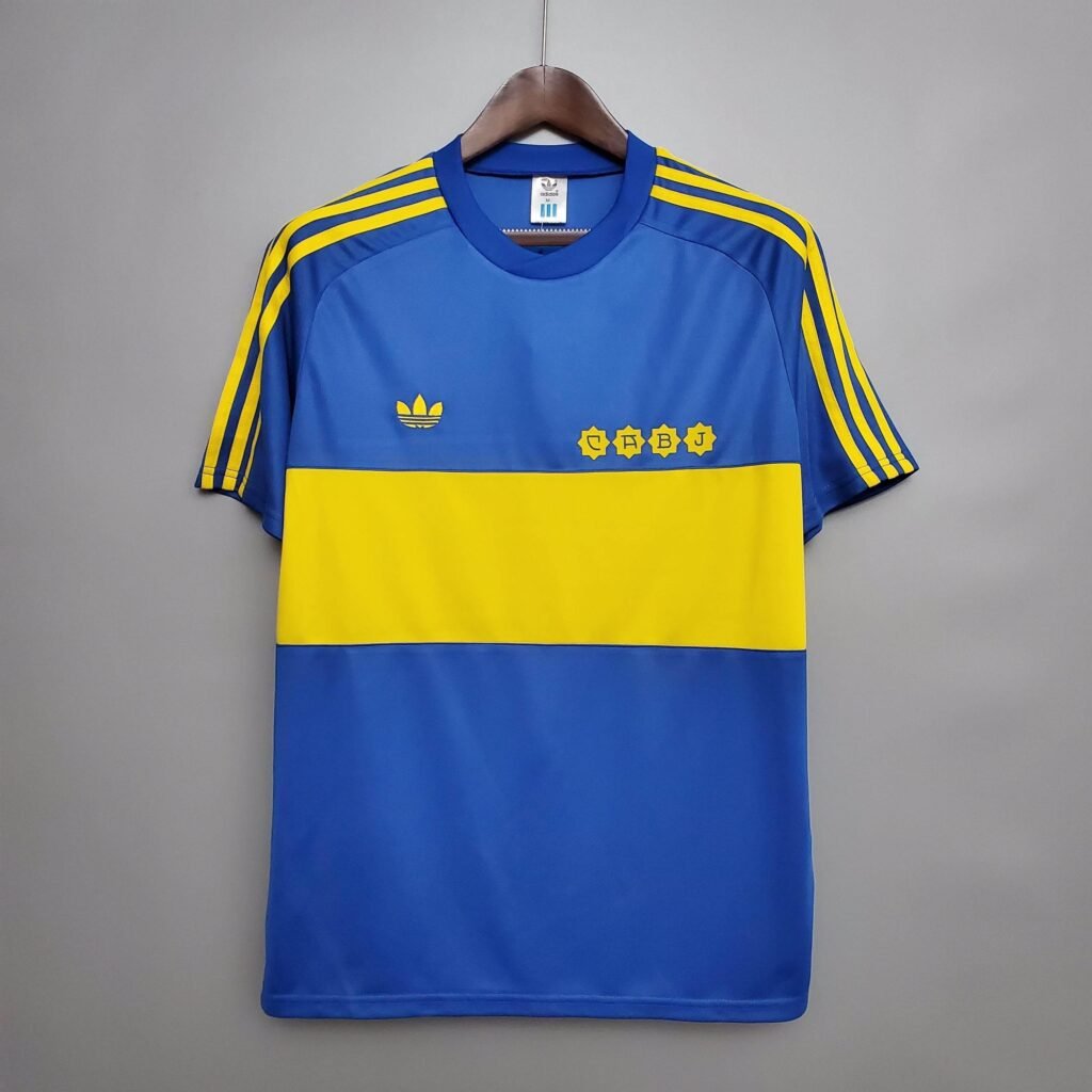 CAMISETA BOCA JUNIORS 1981 HOMBRE (RETRO) - Zona Camisetas