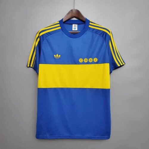 3cfbad2c CAMISETA BOCA JUNIORS 1981 HOMBRE (RETRO) - Zona Camisetas