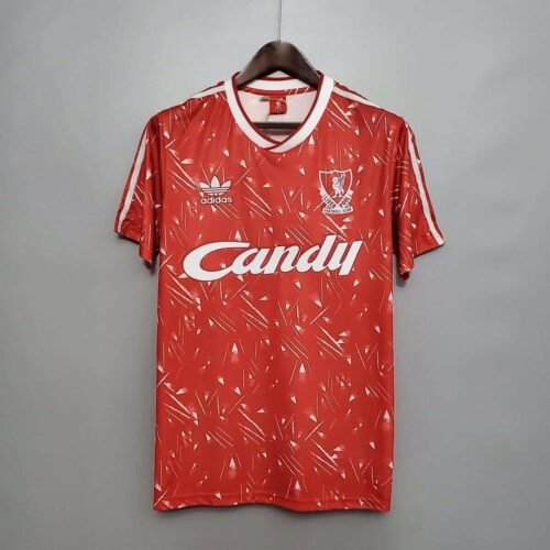 41R89 CAMISETA LIVERPOOL I 1989 HOMBRE (RETRO) - Zona Camisetas
