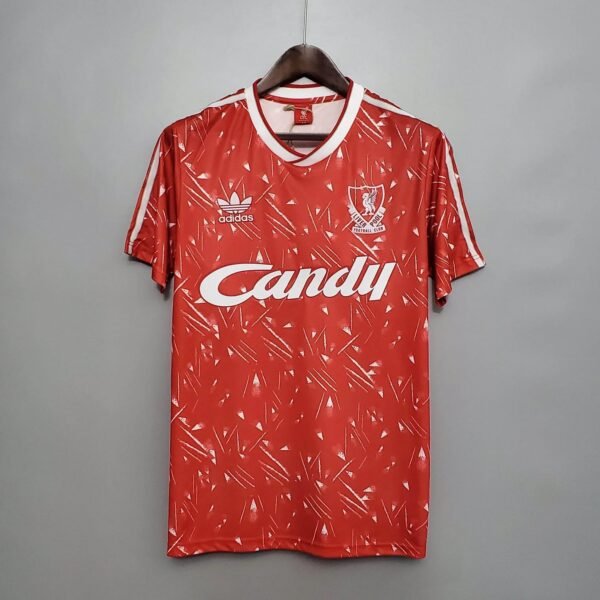 41R89 CAMISETA LIVERPOOL I 1989 HOMBRE (RETRO) - Zona Camisetas