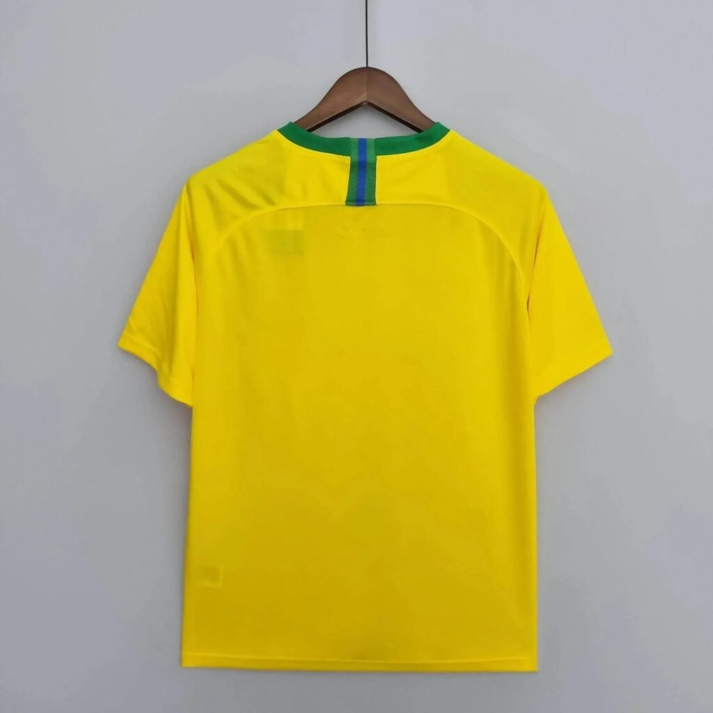 CAMISETA BRASIL I 2018 HOMBRE (RETRO) - Zona Camisetas