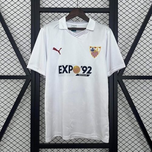 CAMISETA SEVILLA I 87/90 HOMBRE (RETRO) - Zona Camisetas