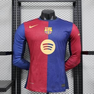 CAMISETA BARCELONA I 24/25 HOMBRE MANGA LARGA (VERSIÓN JUGADOR) - Zona Camisetas