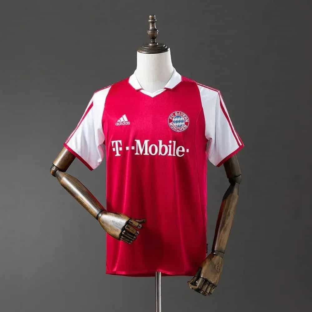 CAMISETA BAYERN DE MUNICH I 03/04 HOMBRE (RETRO) - Zona Camisetas
