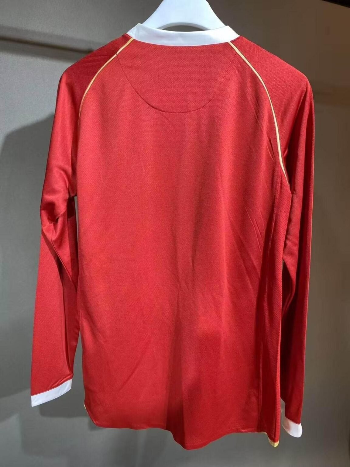 CAMISETA MANCHESTER UNITED I 06/07 HOMBRE (RETRO) MANGA LARGA - Zona Camisetas